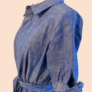 Calvin Klein Chambray Shirt Dress